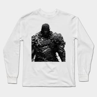 Fantasy Viking Berserker Pen and Ink Art Long Sleeve T-Shirt